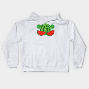 Watermelon Tropical Fruit Kids Hoodie